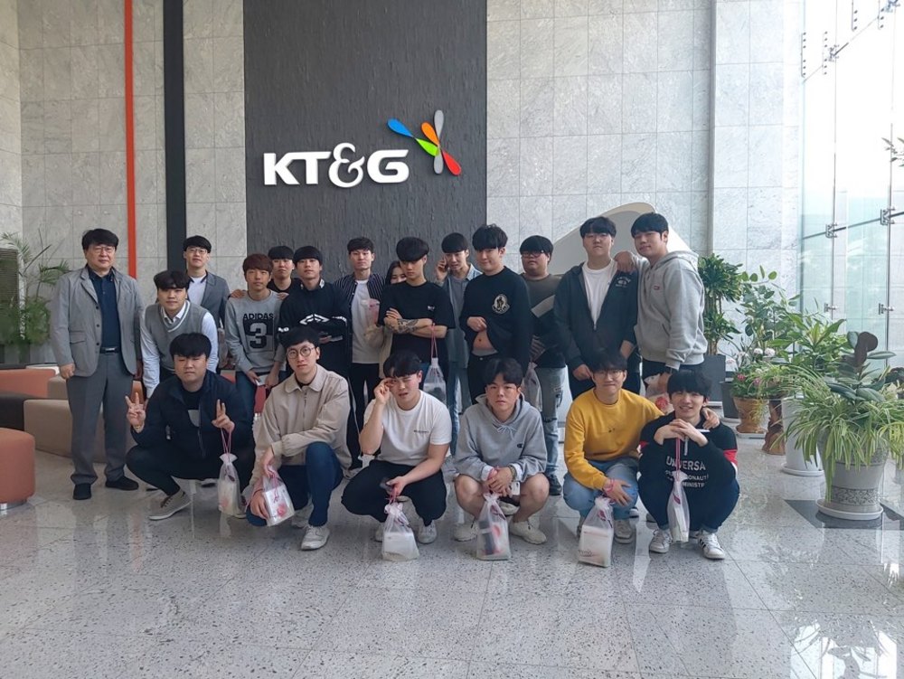 2019년도 1학기 현장학습견학 (KT&G공장)