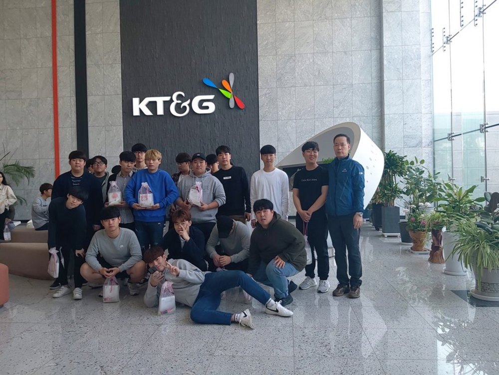 2019년도 1학기 현장학습견학 (KT&G공장)